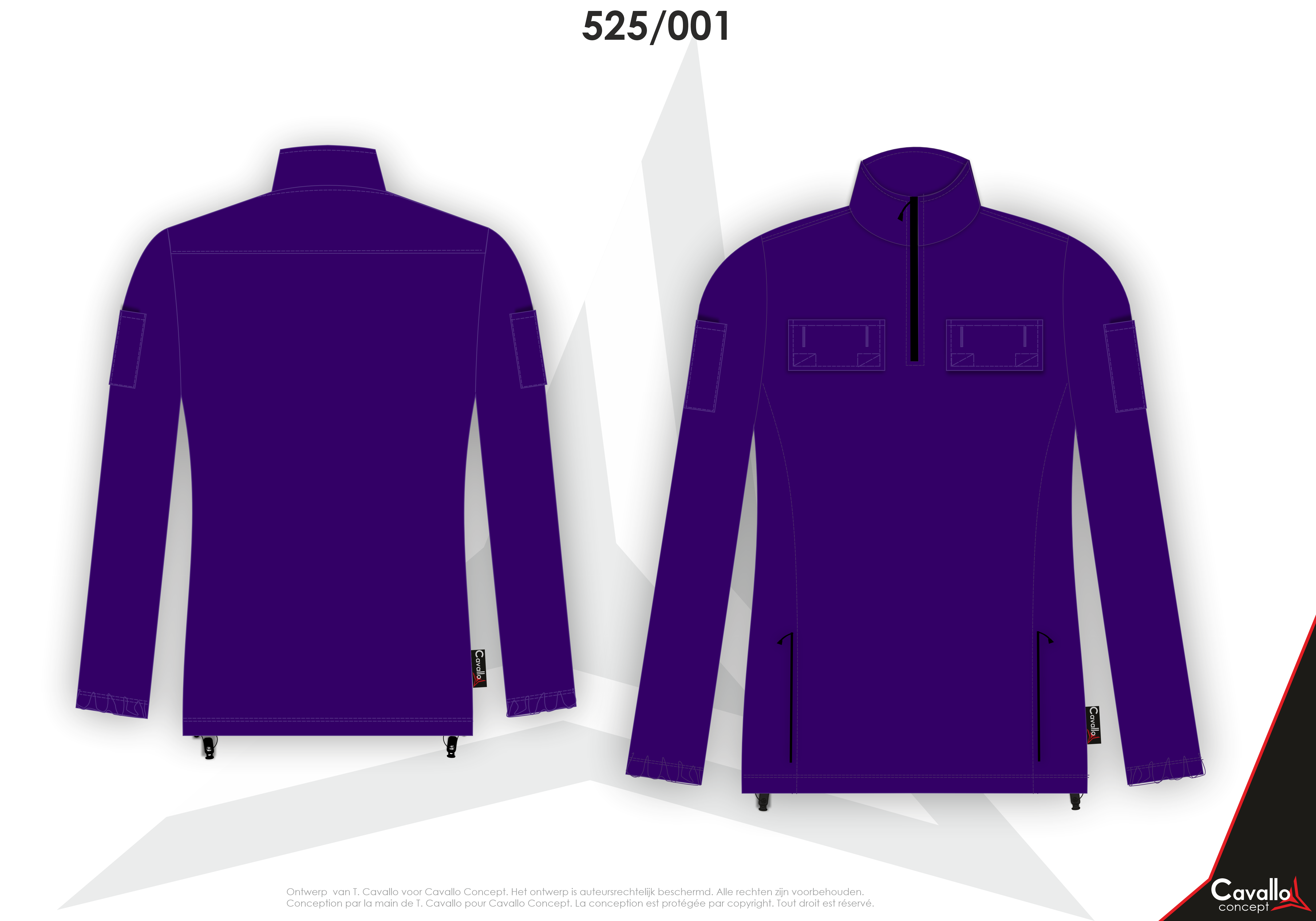 Fleece sweater gemeenschapswacht, 280g/m² (525/001)