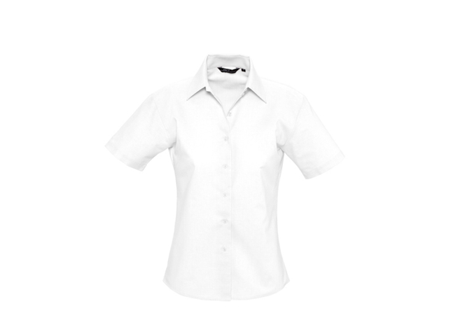 Dameshemd met korte mouw, 130g/m² (L610)