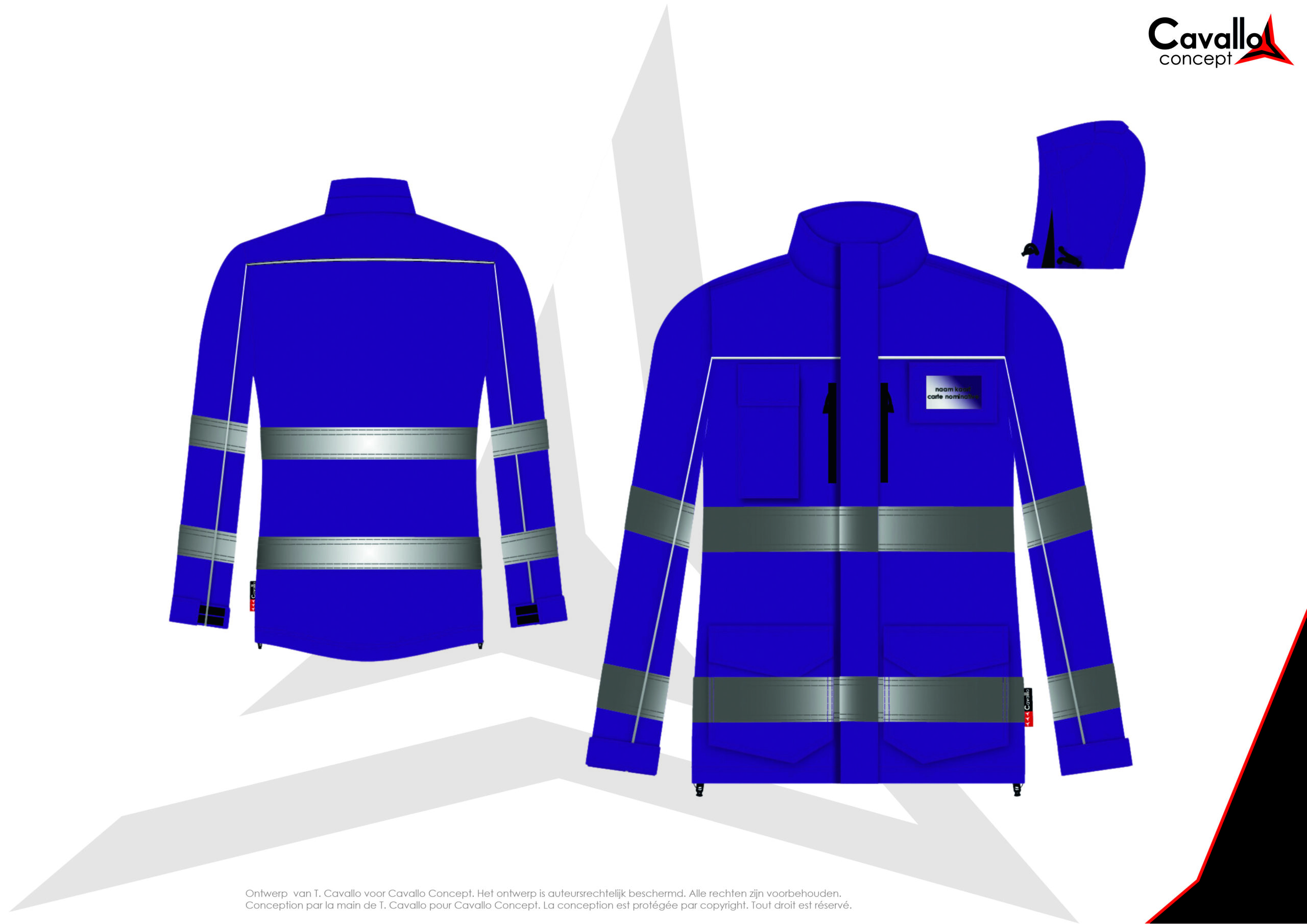 Winterparka gemeenschapswacht  (492/001)