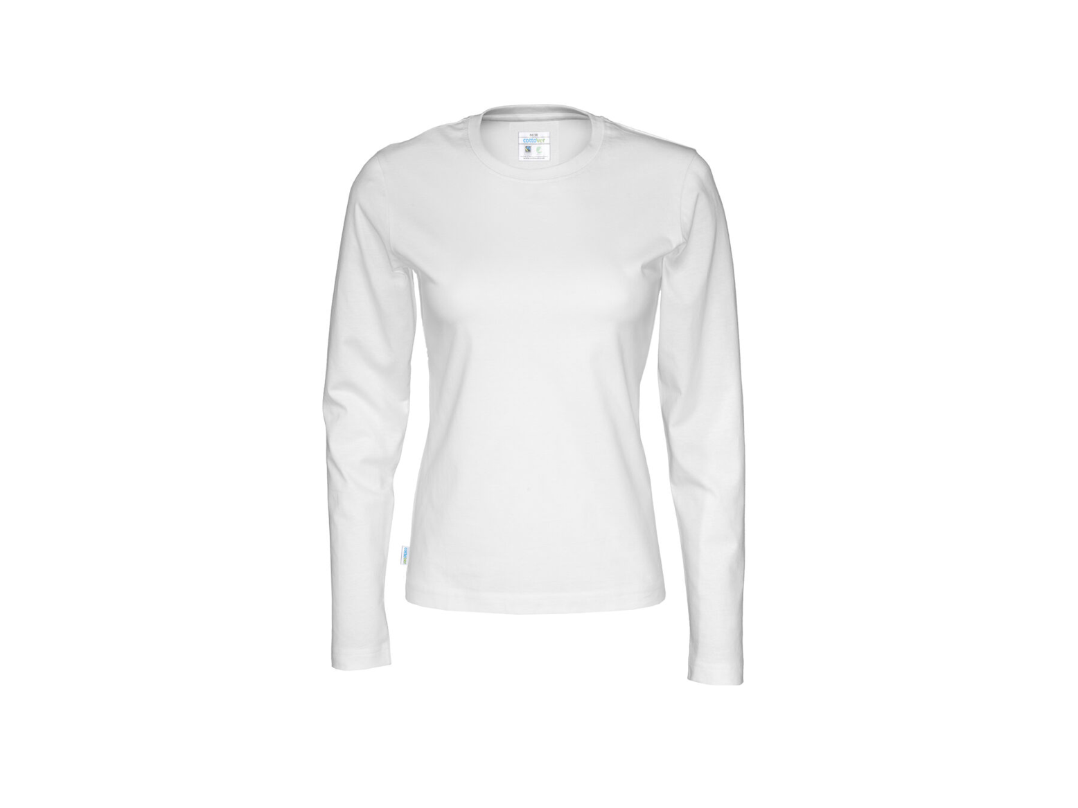 Dames t-shirt met lange mouw, 160g/m² (141019)