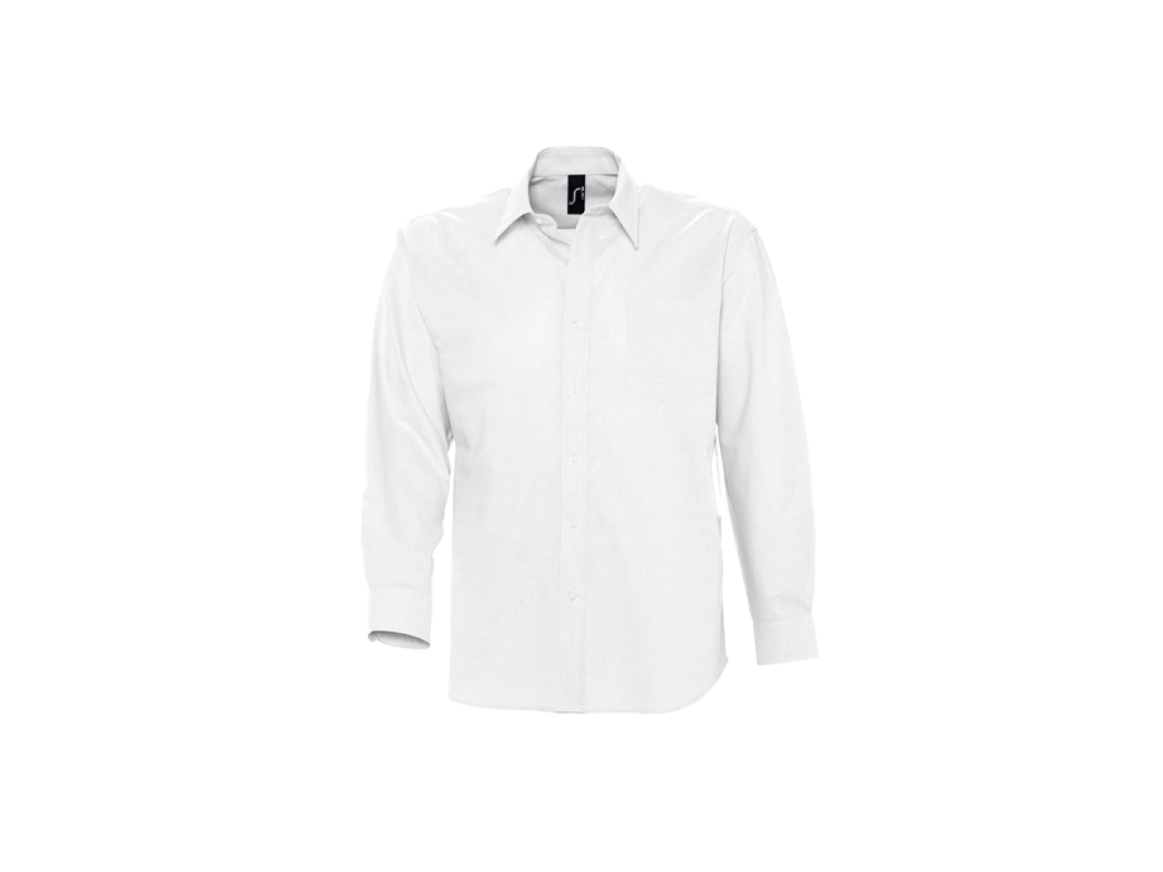 Heren hemd Oxford met lange mouw, 130g/m² (L613)