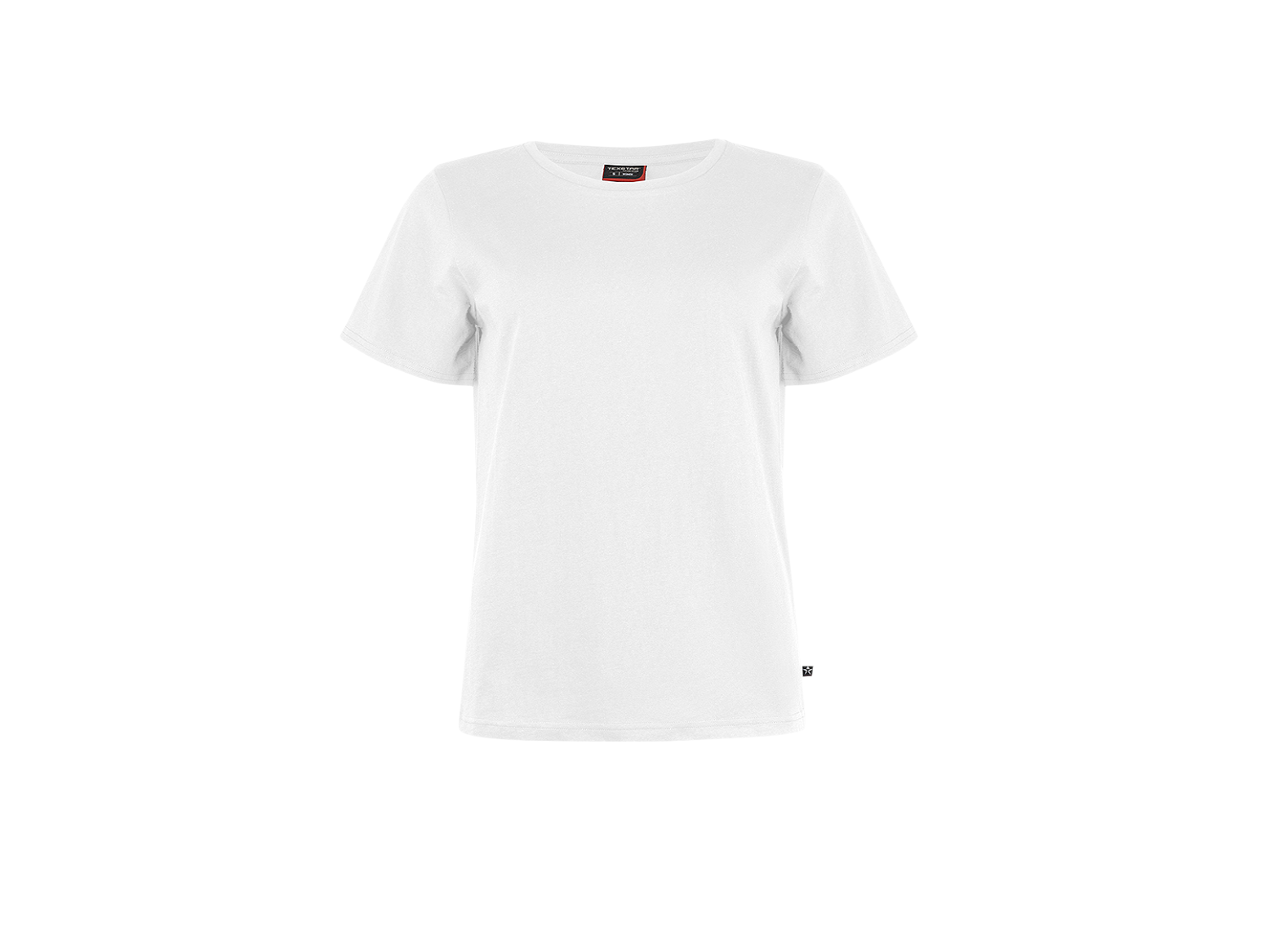 Dames T-shirt met korte mouw, 160g/m² (WT24G)